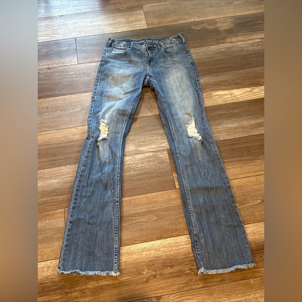 Cowgirl Tuff Jeans 28x35 “Tuff Blues”